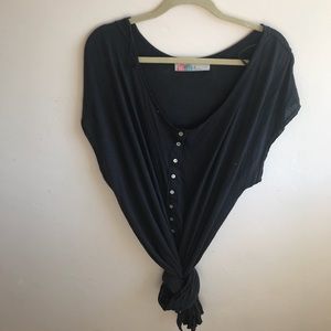 Fp beach gray sun dress